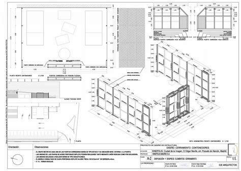 DISEÑO CERRAMIENTO E2E Arquitectos