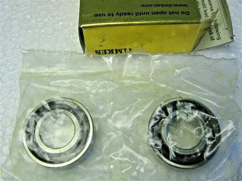 Set Duplex Timken Fafnir Mm Wi Cr Dul Super Precision Bearings For