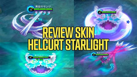 Review Skin Starlight Helcurt Mobile Legends Youtube