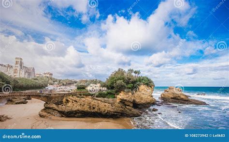 France Landscape Beach Ocean Stock Photo - Image of french, waves ...