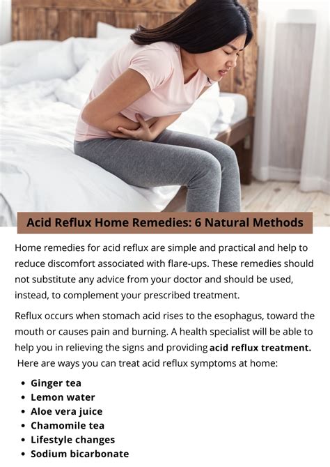 Ppt Acid Reflux Home Remedies 6 Natural Methods Powerpoint