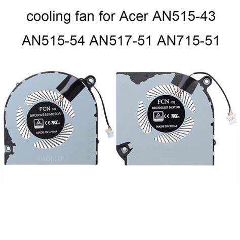 Computer Notebook Cooler Fans Radiator Gpu Cpu Cooling Fan For Acer