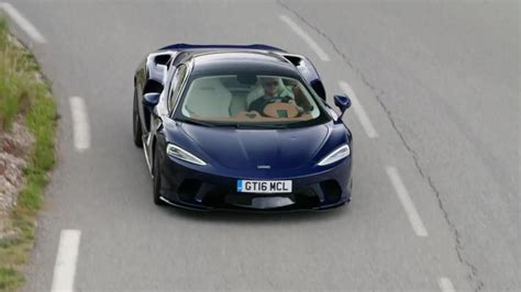 The New Mclaren Gt In Namaka Blue Driving Video New Mclaren Mclaren