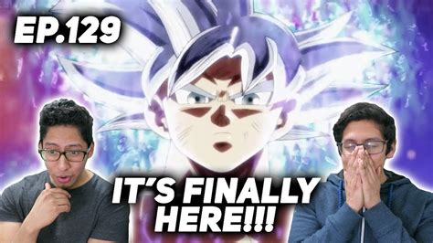 GOKU STRONGER THAN GODS Dragon Ball Super REACTION Ep 129 YouTube