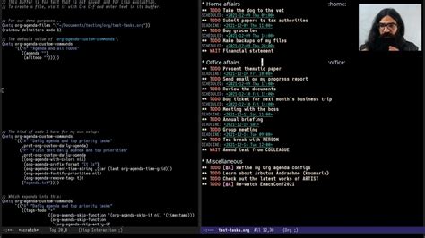 Emacs Custom Org Agenda Youtube