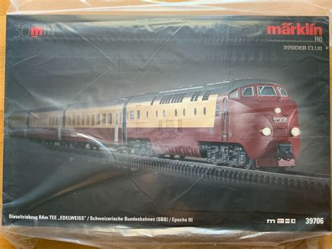 Märklin 39706 SBB RAm TEE Edelweiss Dieseltriebzug Kaufen auf Ricardo