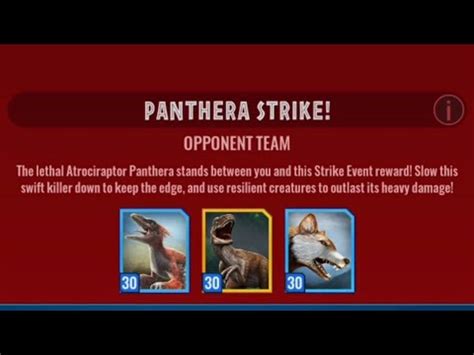 Defeating The Panthera Strike JWA YouTube