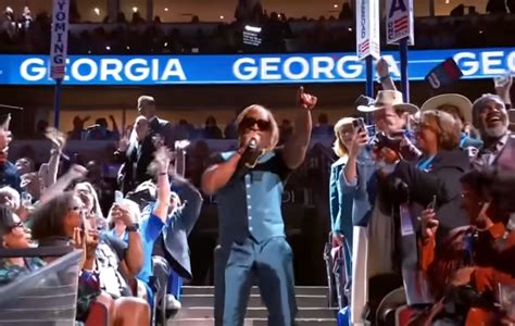 Lil Jon Electrifies Dnc With Surprise Roll Call Appearance For Georgia