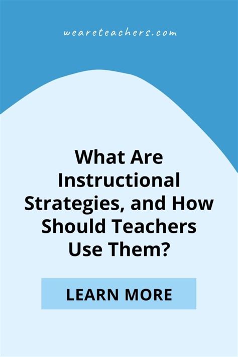 What Are Instructional Strategies An Overview For Teachers