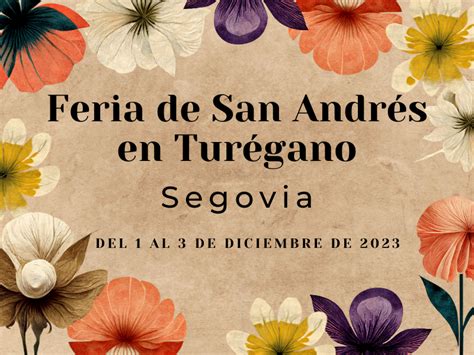 Feria de San Andrés en Turégano Segovia 2023