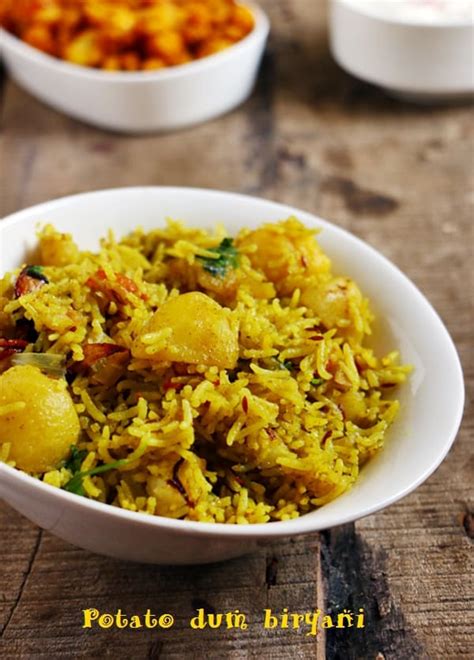 Aloo Biryani- Veg Potato Biryani | Cook Click N Devour!!!