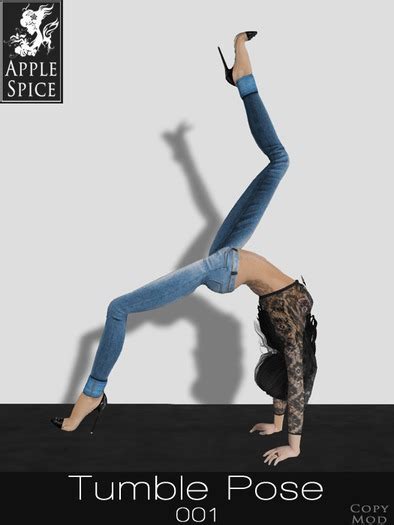 Second Life Marketplace Apple Spice Tumble Pose 001