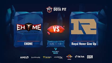 Rng Vs Ehome Amd Sapphire Oga Dota Pit China Lower Bracket Game