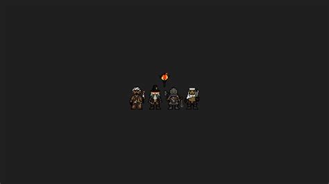 Darkest Dungeon Video Games Dark Pixel Art Minimalism Video Game