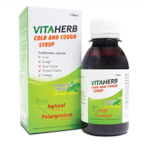 Vitaherb Ivy Leaf Mg Ml Cough Syrup Ml Shopee Malaysia