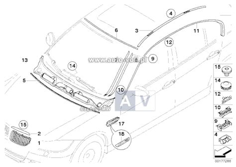 51137145110 Zaczep dolny lewy 51137145110 Części oryginalne BMW