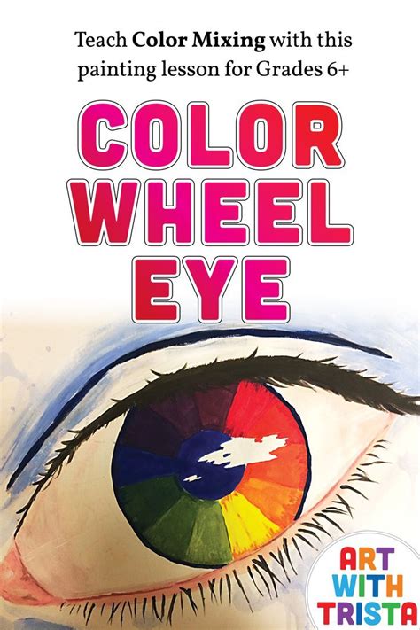 Color Wheel Painting Art Lesson - Includes Practice Worksheet ...