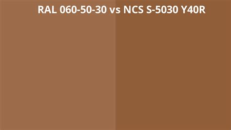 Ral 060 50 30 Vs Ncs S 5030 Y40r Ral Colour Chart Uk