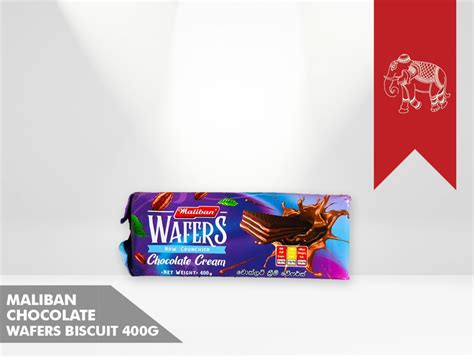 Maliban Chocolate Wafers Biscuit 400g