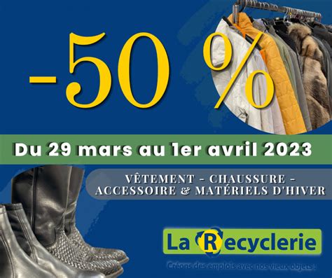 Les soldes à La Recyclerie Recyclerie Dombes Val de Saône Créons