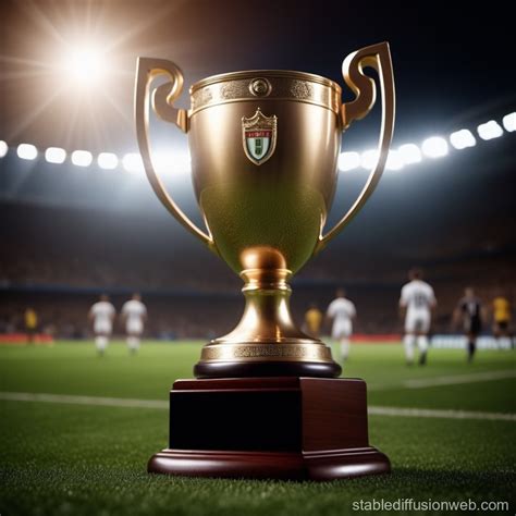 Football Championship Winner S Trophy Stable Diffusion Online