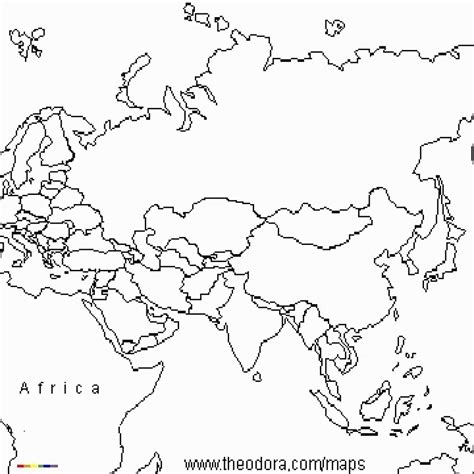 Blank Map Of Eastern Hemisphere Outline Sites Perry Casta Eda - Eastern ...