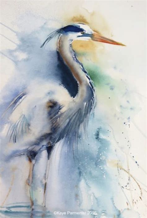 Pin By Denise Fajoni On Art I Like Heron Art Bird Watercolor