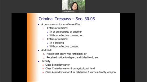 Part Three On Criminal Trespass Chapter 10 Robbery Burglary And