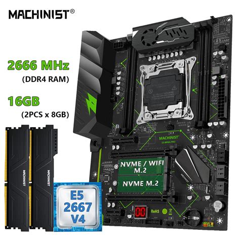 Machinista Mr A Pro X Kit De Placa M E Lga Xeon E V Cpu