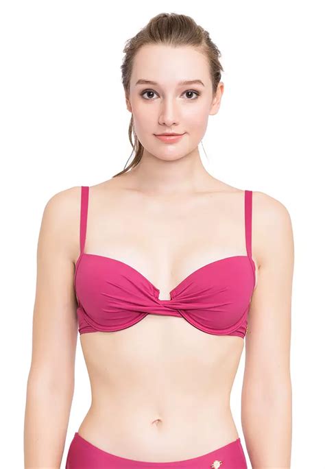 Buy Sunseeker Core Solid B C Cup Bikini Top Online Zalora Singapore