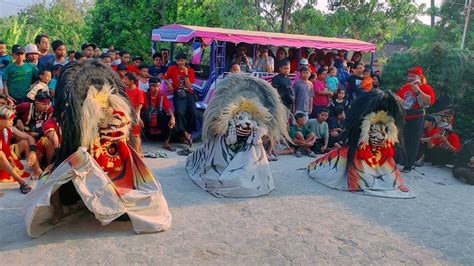 Aksi Barongan Ganong Jaranan Taruno Adi Joyo Desa Turirejo Youtube