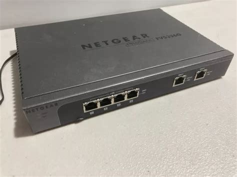 Netgear Fvs G V Prosafe Dual Wan Gigabit Firewall With Ssl Ipsec