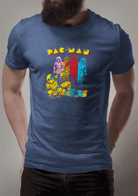 T Shirt Estonada Camiseta Pac Man Pacman R Em Loja Tilt