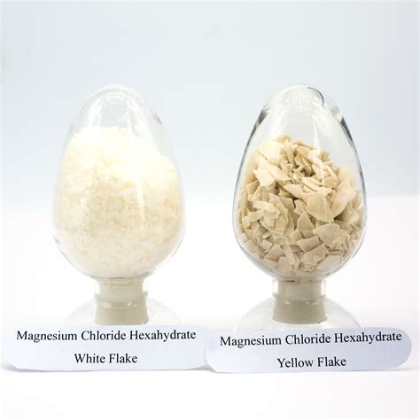 Purity Mgcl Ignorance Salt Magnesium Chloride With White Yellow