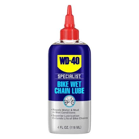 WD 40 SPECIALIST 4 Oz Bike Wet Chain Lubricant High Performance