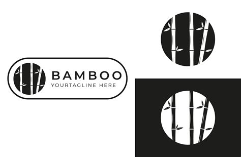 Modern Bamboo Logo Vector Graphic By Rojafaizm · Creative Fabrica