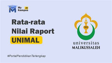 Rata Rata Nilai Raport Masuk Unimal Snbp 2023 2024 My Kampus Portal