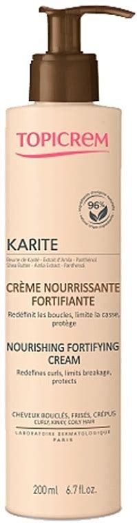 Topicrem Karite Nourishing Fortifying Cream Crema Para Cabello