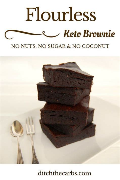 Flourless And Nut Free Keto Brownie Sugar And Coconut Free Keto