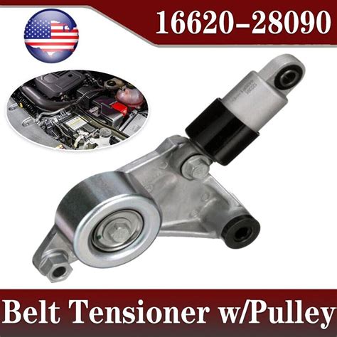 Belt Tensioner W Pulley For Toyota Camry Highlander Rav4 Solara Scion