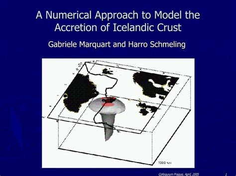 Ppt A Numerical Approach To Model The Accretion Of Icelandic Crust