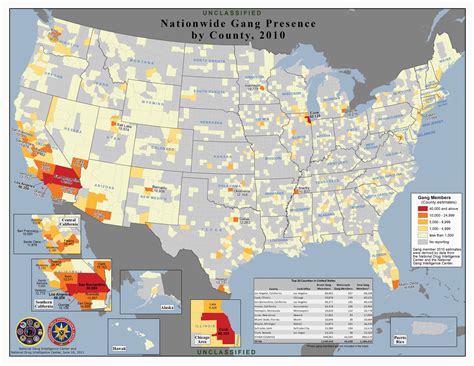 California County Crime Map