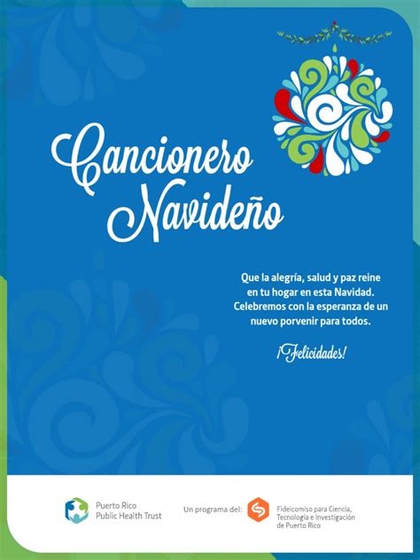 CANCIONERO NAVIDEÑO PUERTO RICO PUBLIC HEALTH TRUST-2020 | PDF | Navidad | María, madre de Jesús