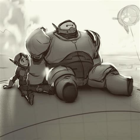 Big Hero 6 Hiro And Baymax Concept Art Big Hero 6 Photo 38143169