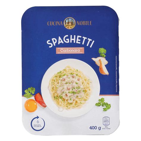 Cucina Nobile Spaghetti Carbonara Aldi Now