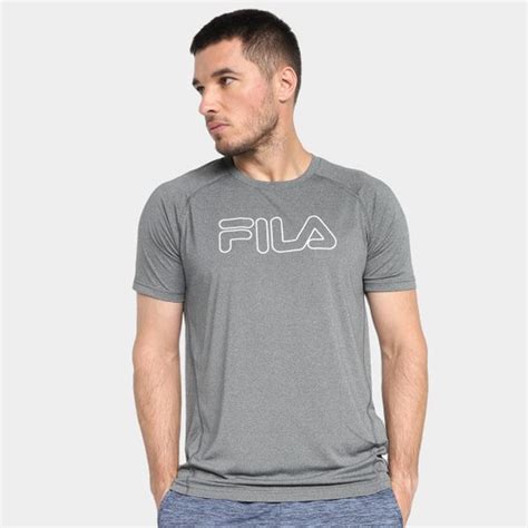 Camiseta Fila Sport Blend Masculina Preto Netshoes