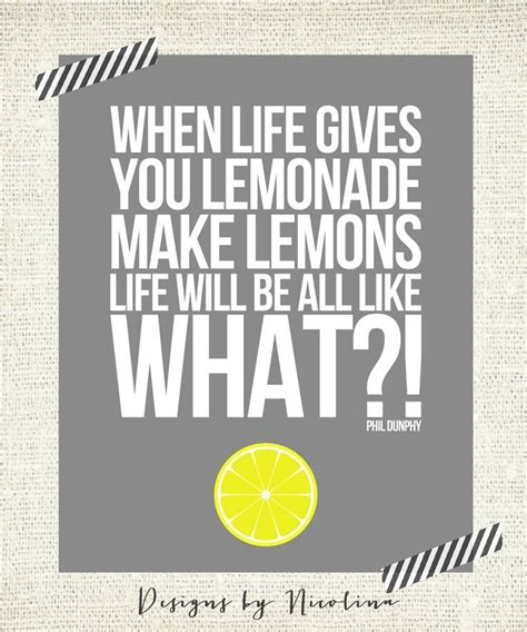 Art Print When Life Gives You Lemonade Make Lemons Quote Print