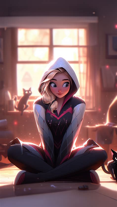 Gwen Stacy Wallpaper 4k Ai Art Spider Gwen