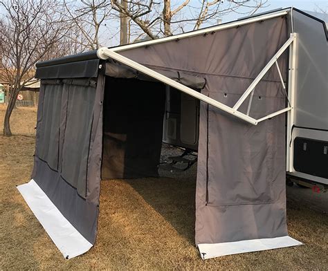 Awnlux 12v Electric Caravan Rv Awning 16ft X 8ft Retractable W5700