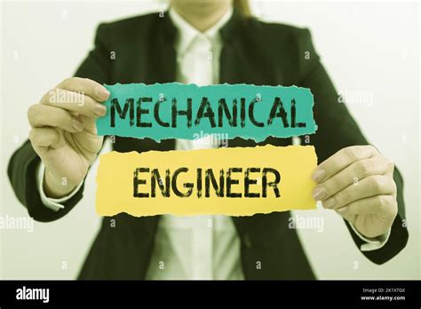 Text Caption Presenting Mechanical Engineer Business Overview Applied